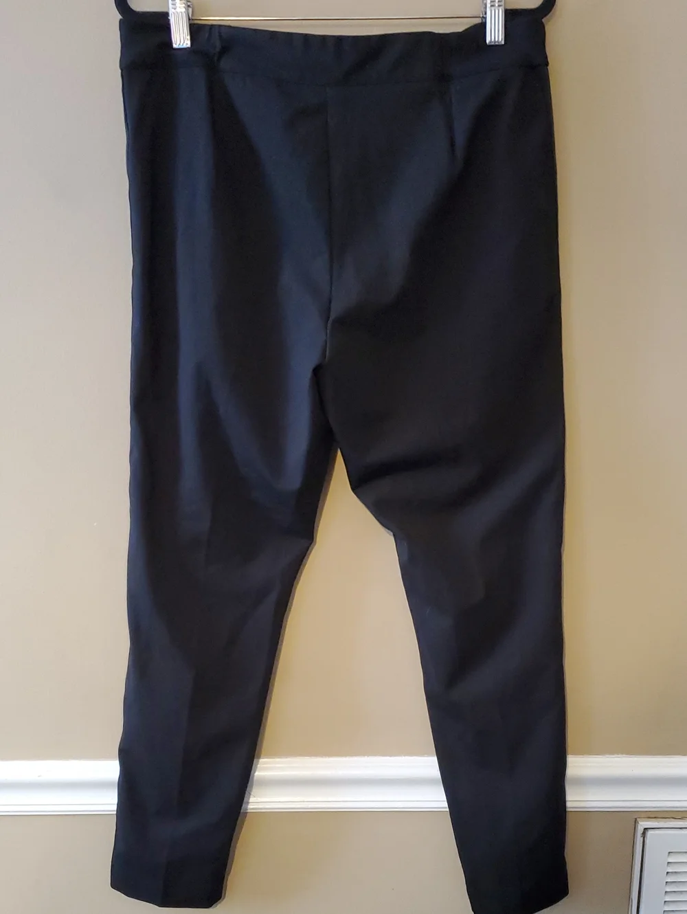 Karl Lagerfeld Paris Logo Taping Cool Compression Pant In Black Size 14